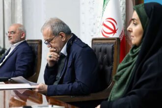 Iranian President Masoud Pezeshkian