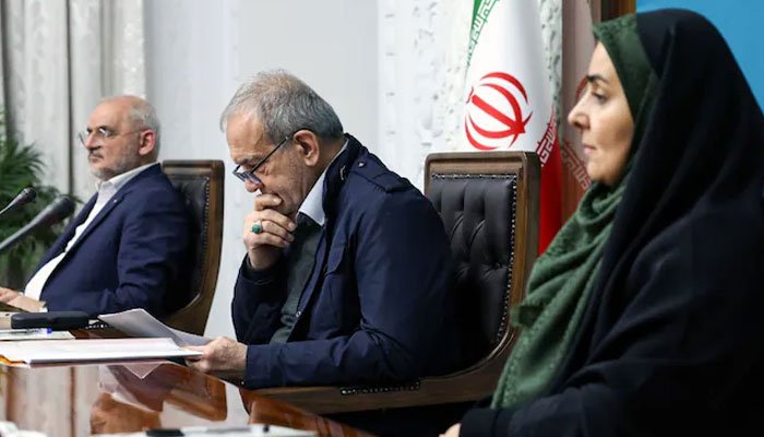 Iranian President Masoud Pezeshkian