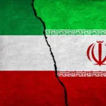 Iran and Kuwait flag