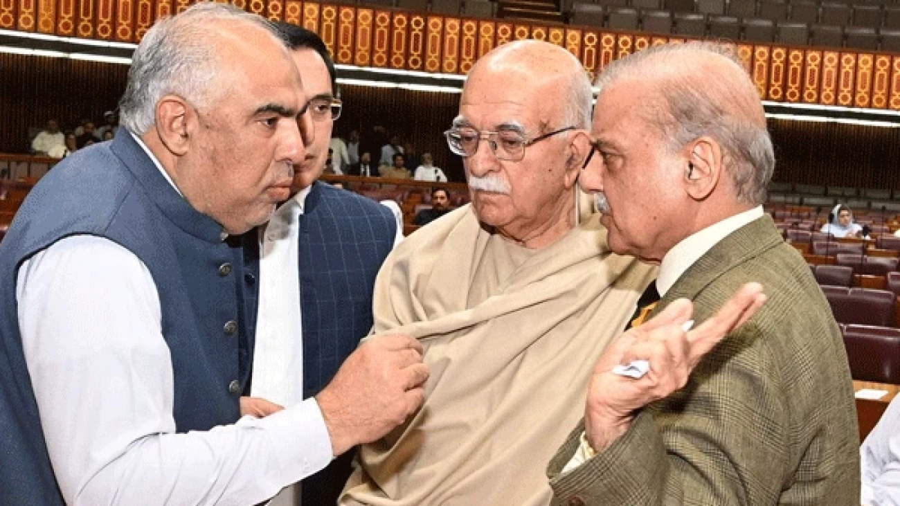 Shahbaz Sharif and Opposition leader