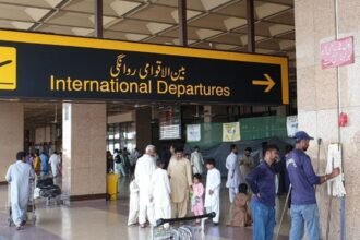 international departure